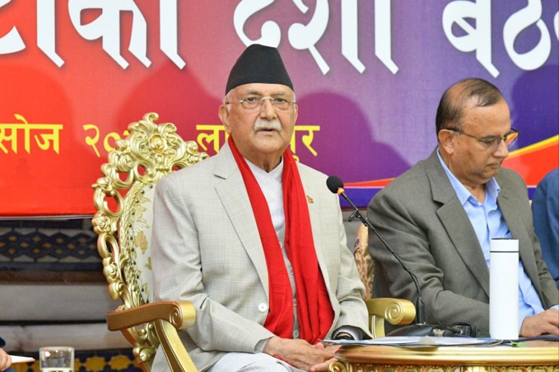 देशलाई सुशासन, विकास र शान्तिको बाटोमा फर्काउन जरुरी छ: अध्यक्ष ओली 